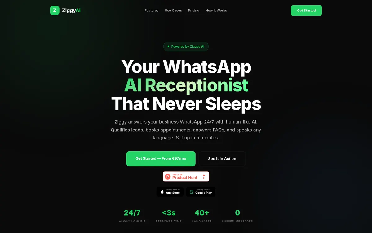 Ziggy home page
